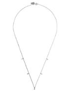 Vanrycke 18kt White Gold Starbust Diamond Necklace