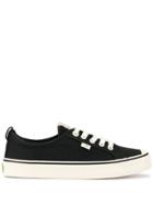 Cariuma Low Top Stripe Oca Sneakers - Black