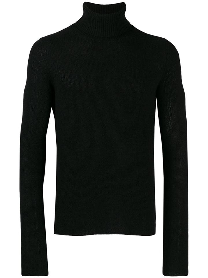 Bottega Veneta Rollneck Cashmere Sweater - Black