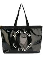 Moschino Vintage Heart Patch Tote