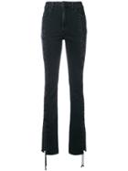 Jonathan Simkhai Lace-up Skinny Jeans - Black