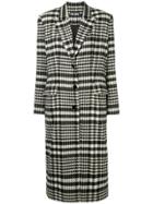 Dalood Hounstooth Coat - Black