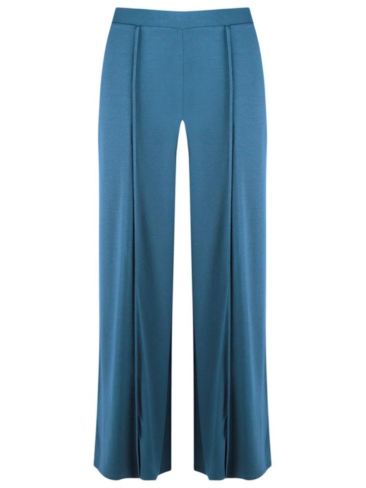 Lygia & Nanny Wide Leg Trousers - Blue