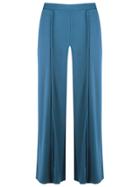 Lygia & Nanny Wide Leg Trousers - Blue