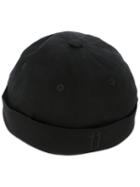 11 By Boris Bidjan Saberi - Round Hat - Men - Cotton/spandex/elastane - One Size, Black, Cotton/spandex/elastane