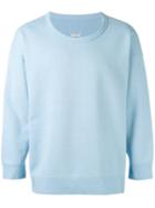 Visvim - Round Neck Sweatshirt - Men - Cotton/rayon - 4, Blue, Cotton/rayon