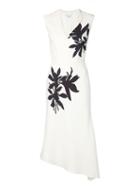 Narciso Rodriguez Floral Print Sleeveless Dress