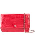 Chanel Vintage Flapped Woc - Red