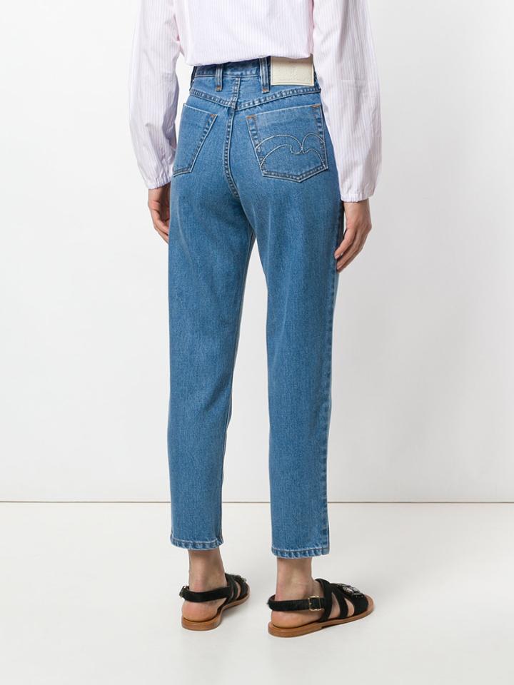 Société Anonyme 70s Cropped Jeans - Blue