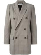 Balenciaga - Double Breasted Blazer - Women - Cotton/cupro - 38, Women's, Nude/neutrals, Cotton/cupro