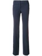 Carven Side Stripe Trousers - Blue