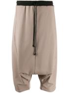 Alchemy Drop Crotch Shorts - Neutrals