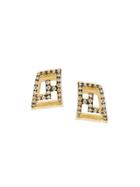Polina Sapouna Ellis Meander Earrings - Metallic