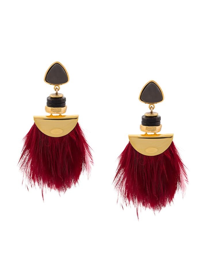 Lizzie Fortunato Jewels Parrot Earrings - Pink & Purple