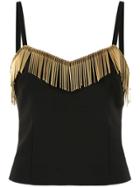 Moschino Needle Embellished Top - Black