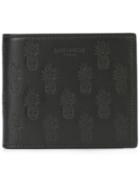 Saint Laurent Bi-fold Pineapple Wallet - Black