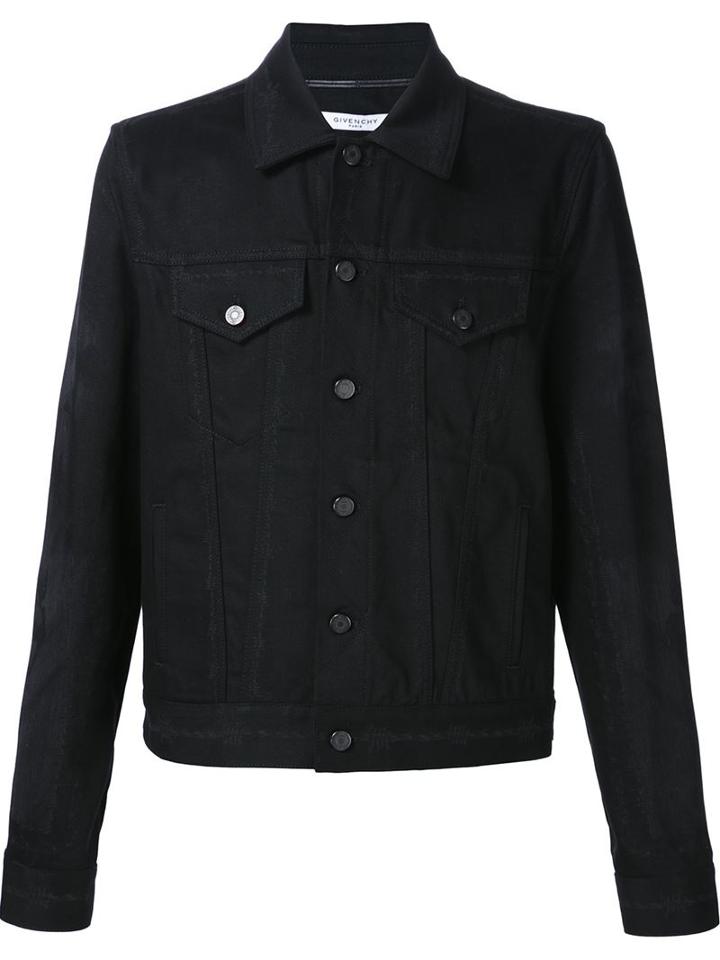 Givenchy Christ Print Denim Jacket