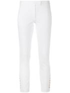 Joseph Skinny Trousers - White