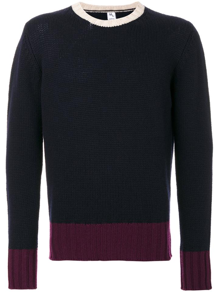 Doppiaa Knitted Jumper - Blue