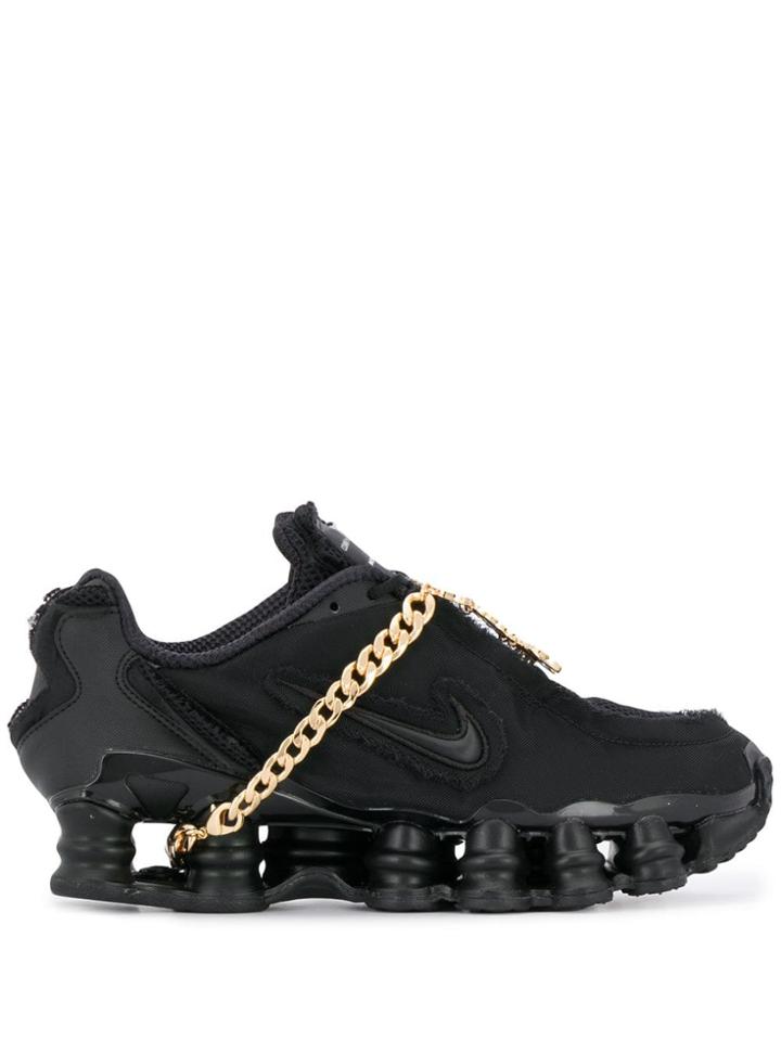 Comme Des Garçons Lace Up Sneakers - Black