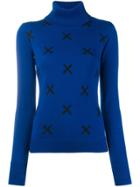 Rossignol Cross Detail Sweater - Blue