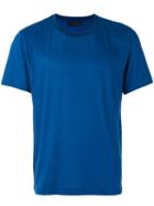 Calvin Klein Collection Pabelt T-shirt, Men's, Size: Small, Blue, Silk/viscose/cotton
