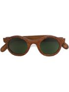 Slave To Ancestors 'iron' Sunglasses - Brown