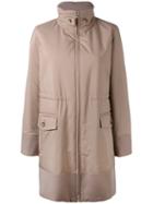 Winferd Coat - Women - Lamb Skin/polyester/polyurethane/virgin Wool - 48, Nude/neutrals, Lamb Skin/polyester/polyurethane/virgin Wool, Loro Piana