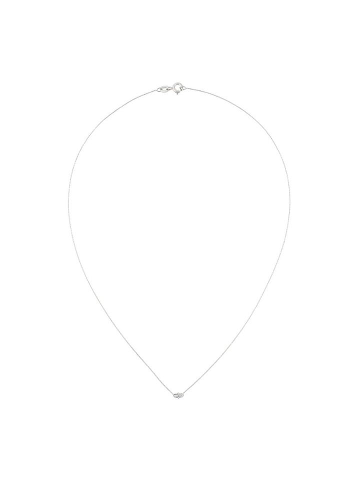 Wouters & Hendrix Gold 'baguette' Diamond Necklace - Metallic