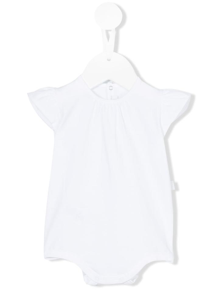 Il Gufo - Cap Sleeve Body - Kids - Cotton/spandex/elastane - 12 Mth, White