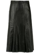 Clé Pleated Skirt - Black