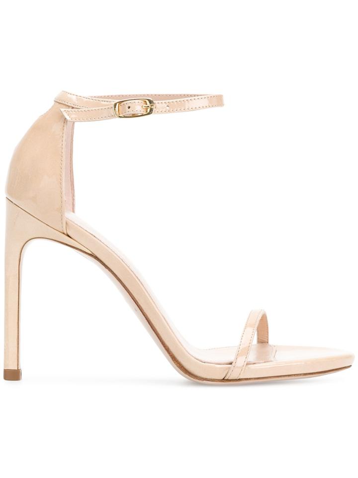 Stuart Weitzman Strap Sandals - Nude & Neutrals
