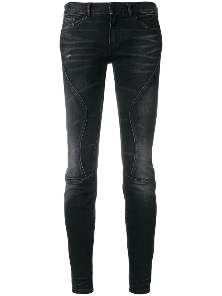 Faith Connexion Panelled Skinny Jeans - Black