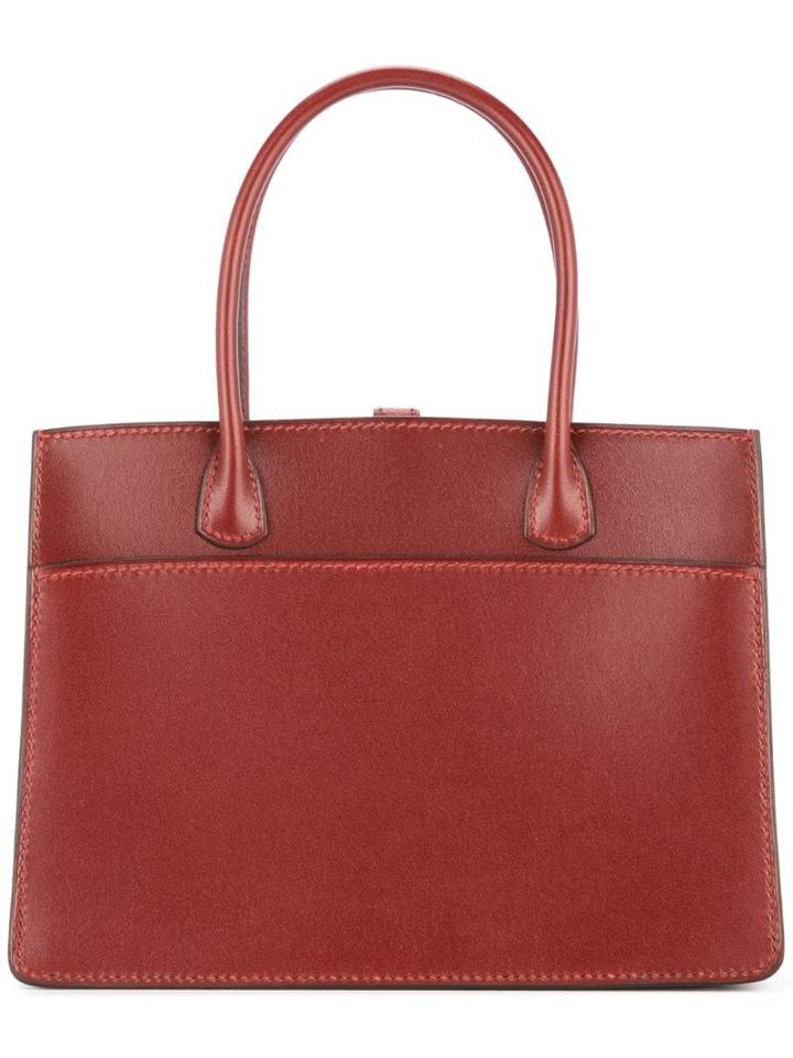 Hermès Pre-owned White Bass Tpm Tote - Brown