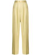 Yves Saint Laurent Vintage High-waist Tailored Trousers - Nude &