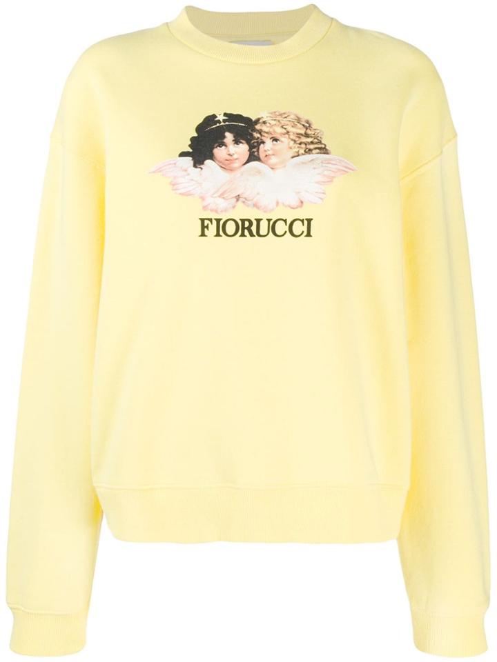 Fiorucci Vintage Angels Sweatshirt - Yellow