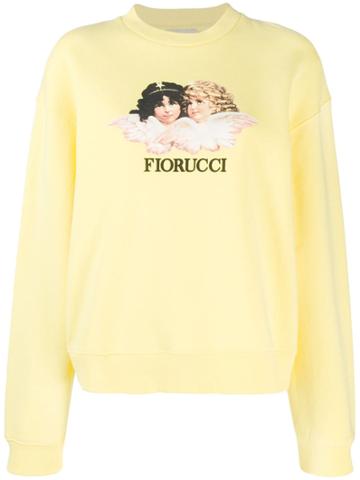 Fiorucci Vintage Angels Sweatshirt - Yellow