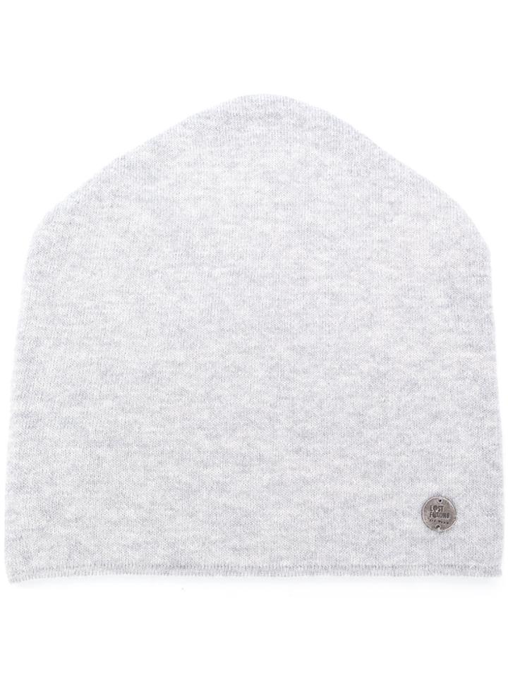 Lost & Found Ria Dunn Logo Plaque Hat - Grey