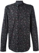Just Cavalli Multi-print Shirt, Men's, Size: 50, Black, Cotton/spandex/elastane
