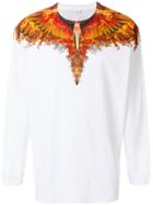 Marcelo Burlon County Of Milan Flame Wings Sweatshirt - White