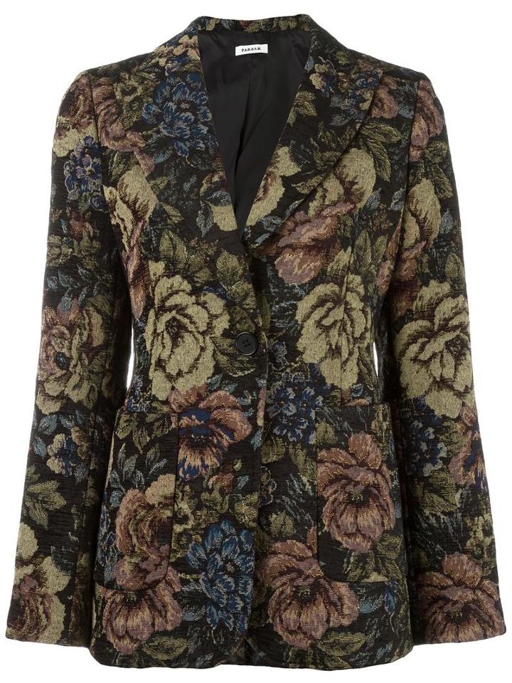 P.a.r.o.s.h. 'annika' Blazer, Women's, Size: Large, Acrylic/polyester/cotton/viscose
