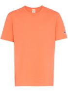 Champion Orange Reverse Weave Tshirt - Yellow & Orange