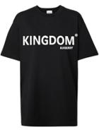 Burberry Kingdom Print T-shirt - Black