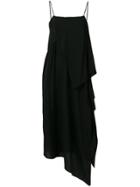 Christian Wijnants Asymmetrical Hem Layered Dress - Black