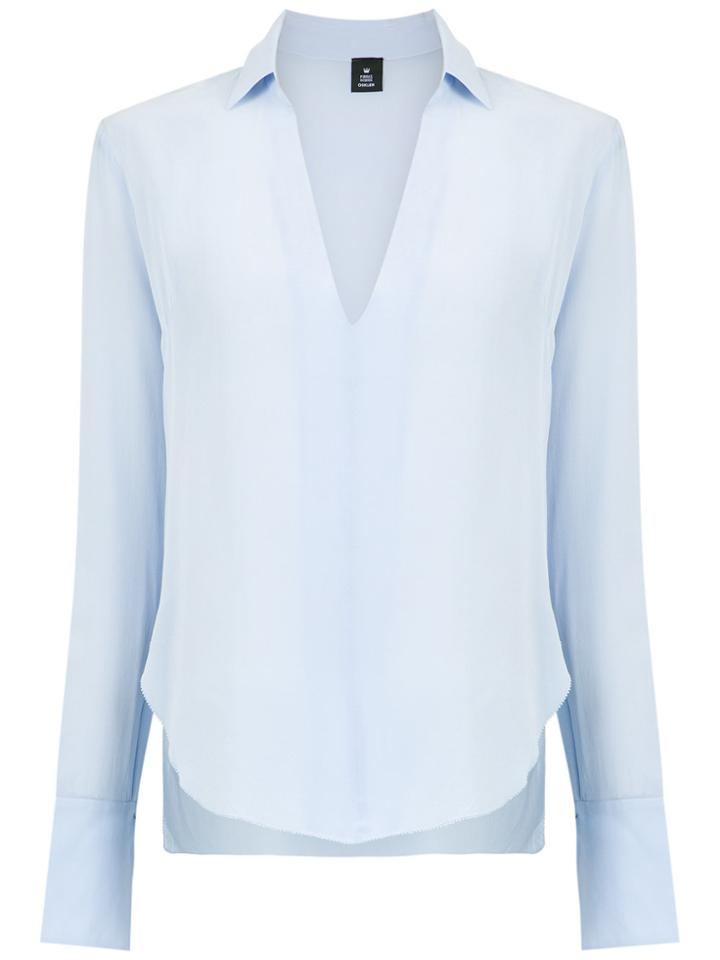 Osklen V-neck Shirt - Blue