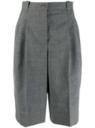 Loewe Twill Knee-length Shorts - Grey