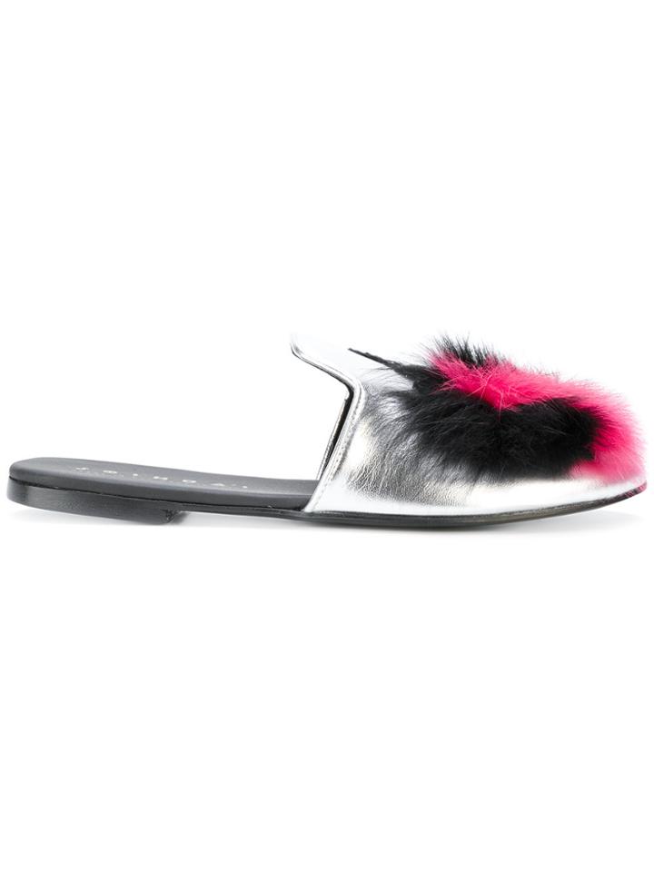 Joshua Sanders Unicorn Mules - Multicolour