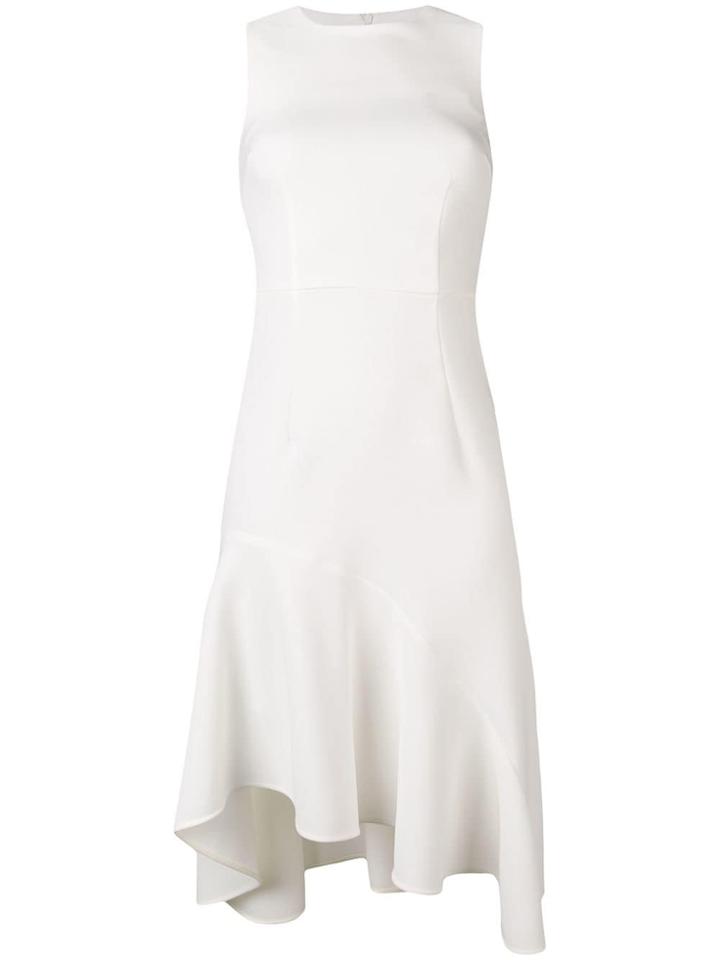 P.a.r.o.s.h. Formal Asymmetrical Dress - White