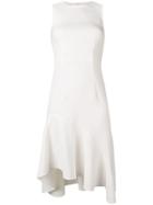 P.a.r.o.s.h. Formal Asymmetrical Dress - White