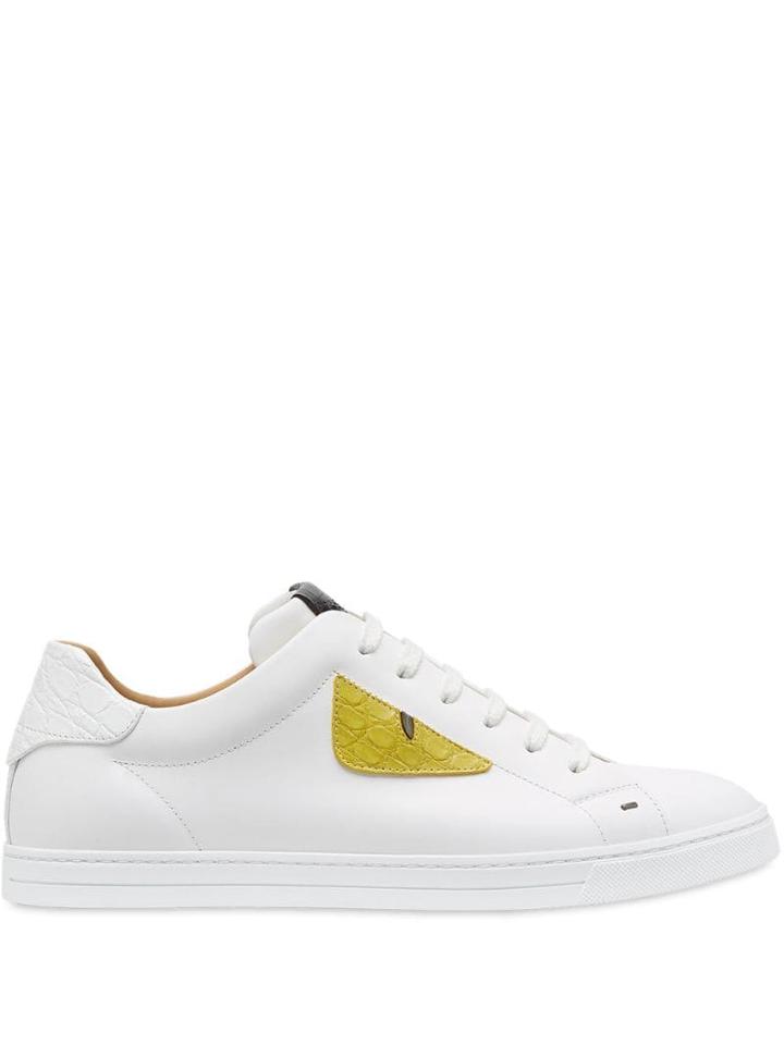 Fendi Bag Bugs Eye Sneakers - White